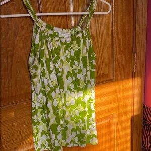 Banana Republic Red Ruched Sleeveless Camisole